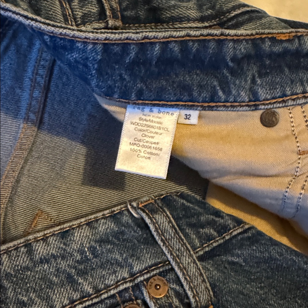 Rag & Bone Maya High Rise Shorty Wide Leg - Picture 8 of 13